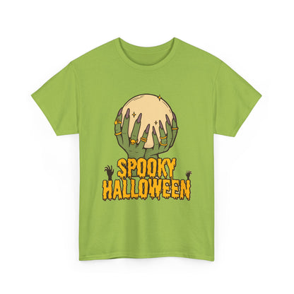 Spooky Halloween Tee, Halloween Apparel, Fall Fashion, Trick or Treat woman Shirt, Casual Halloween Outfit