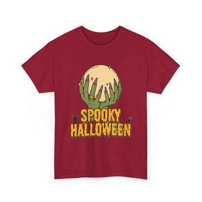 Spooky Halloween Tee, Halloween Apparel, Fall Fashion, Trick or Treat woman Shirt, Casual Halloween Outfit