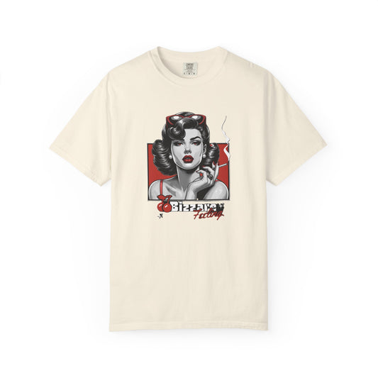 Vintage-Inspired Graphic T-Shirt, Retro Women's Fashion Tee, Gift for Her, Casual Summer Wear, 50s Style Top
