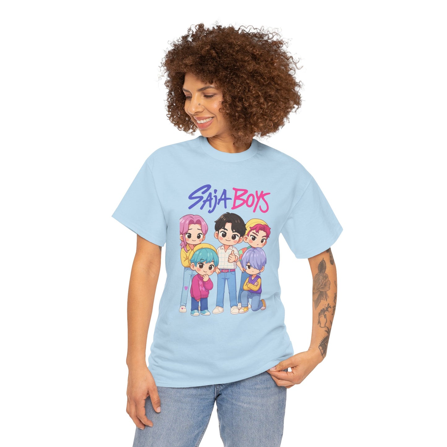 Women's Shirts of Kpop Demon Hunters- Saja Boys