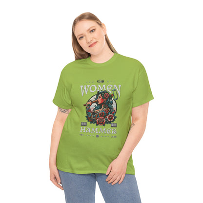 Empowered Women Graphic Tee, Heavy Cotton Tee, Feminist T-Shirt, Gift for Her, Casual Style Shirt, Art Apparel