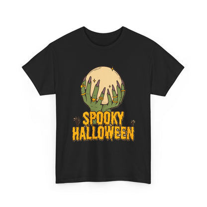 Spooky Halloween Tee, Halloween Apparel, Fall Fashion, Trick or Treat woman Shirt, Casual Halloween Outfit