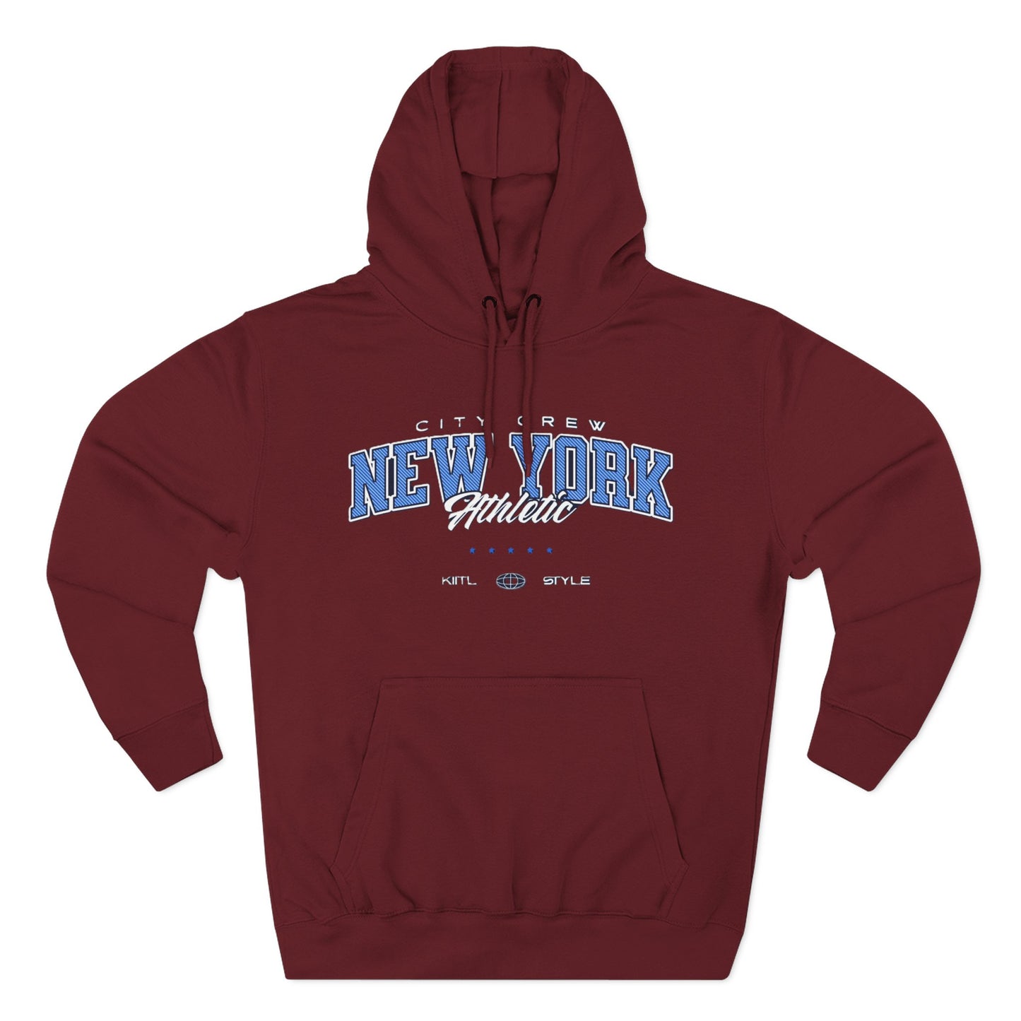 New York Athletic Fleece Hoodie, Cozy Sweatshirt, Urban Fashion, Winter Wardrobe Essential, Gift for City Lovers, Casual Wear