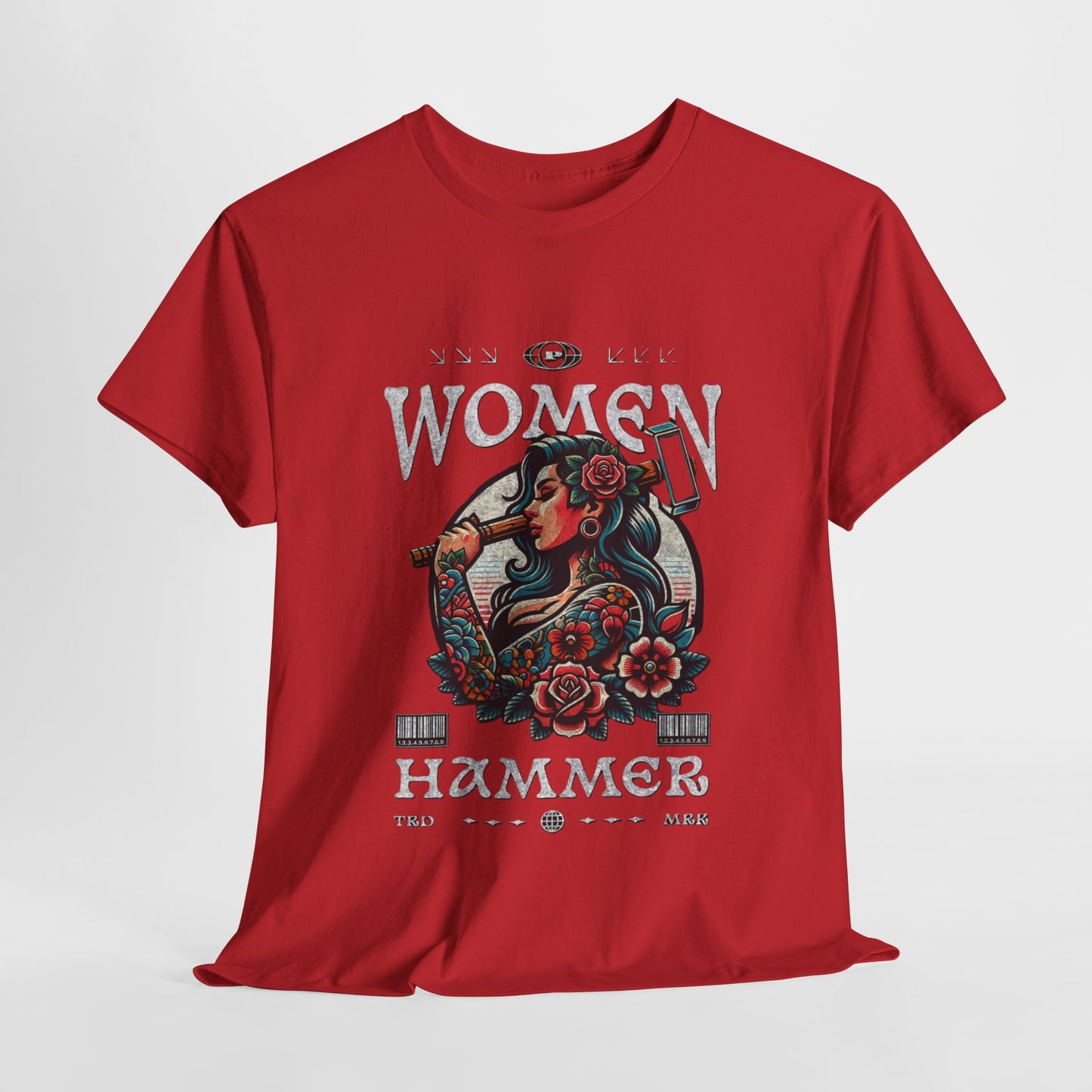 Empowered Women Graphic Tee, Heavy Cotton Tee, Feminist T-Shirt, Gift for Her, Casual Style Shirt, Art Apparel