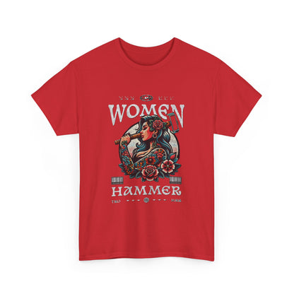 Empowered Women Graphic Tee, Heavy Cotton Tee, Feminist T-Shirt, Gift for Her, Casual Style Shirt, Art Apparel