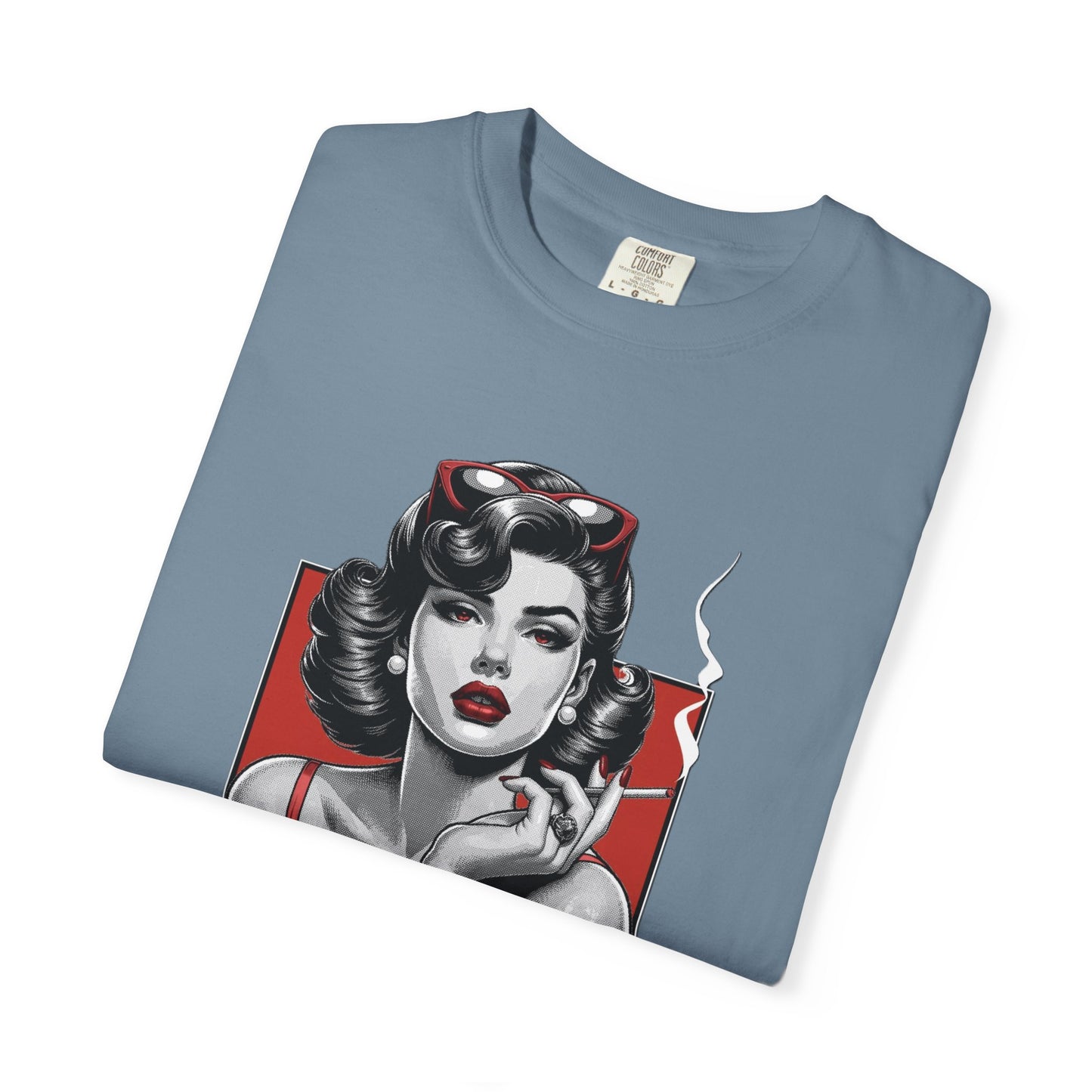 Vintage-Inspired Graphic T-Shirt, Retro Women's Fashion Tee, Gift for Her, Casual Summer Wear, 50s Style Top