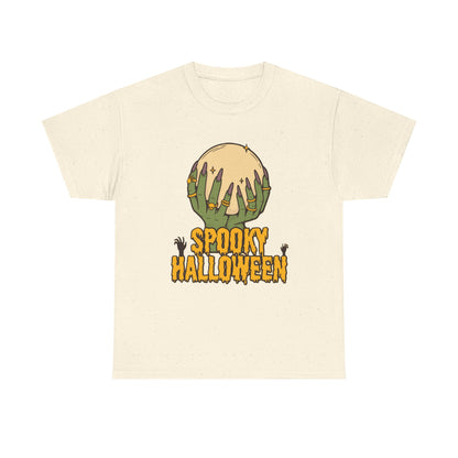 Spooky Halloween Tee, Halloween Apparel, Fall Fashion, Trick or Treat woman Shirt, Casual Halloween Outfit