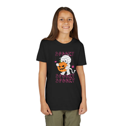 Cute Halloween Shirt for girls, Trick or Treat Top, Halloween Costume, Fun Fall Apparel, Girls T-Shirt