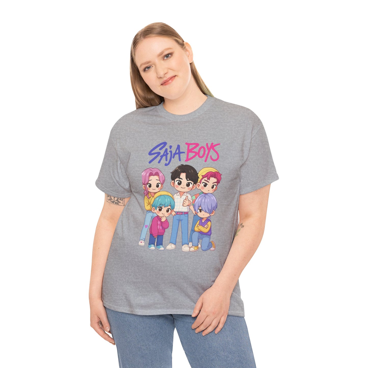 Women's Shirts of Kpop Demon Hunters- Saja Boys