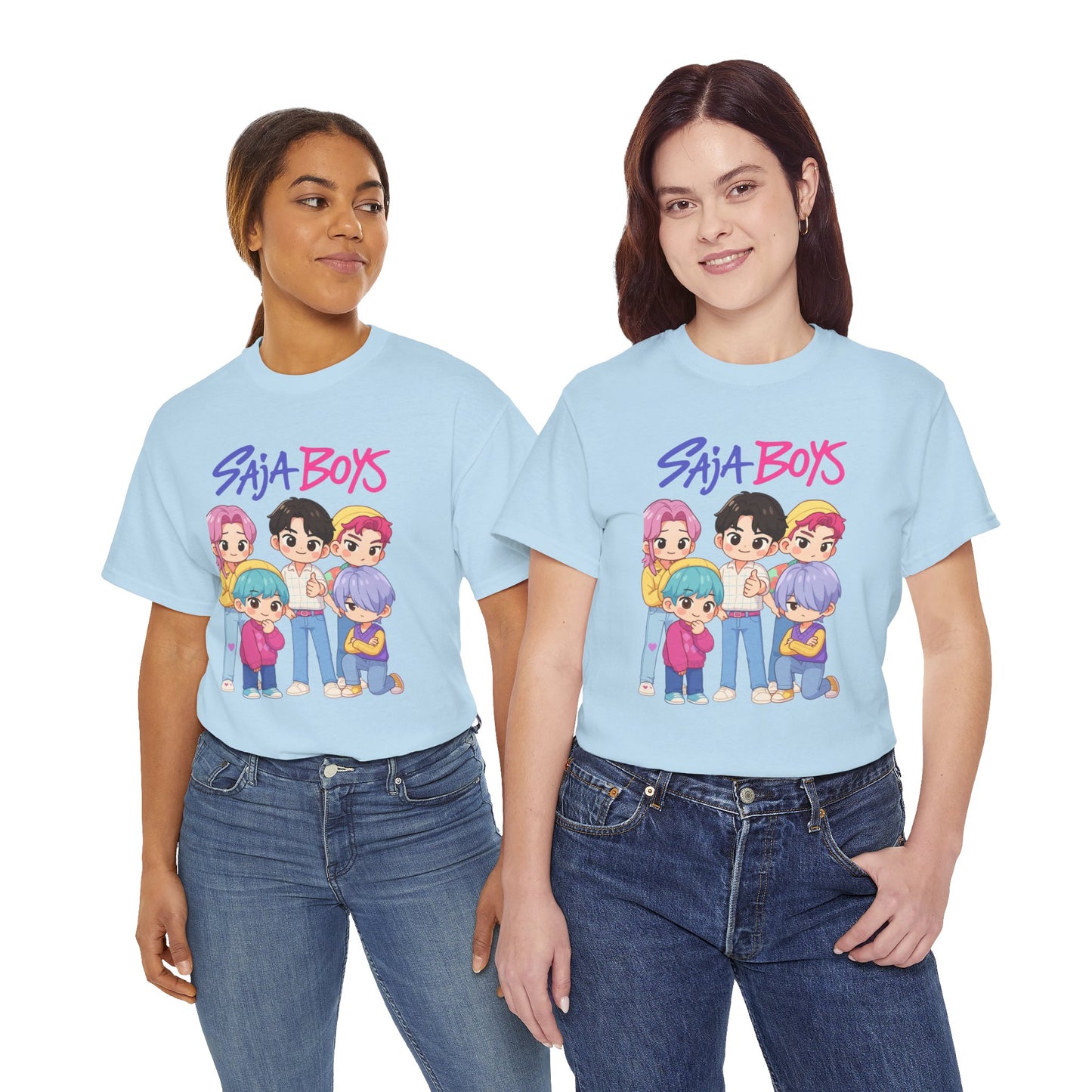 Women's Shirts of Kpop Demon Hunters- Saja Boys