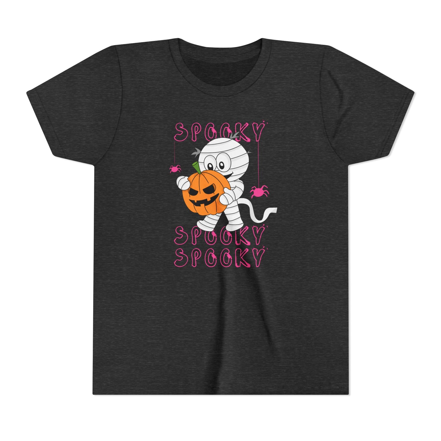 Cute Halloween Shirt for girls, Trick or Treat Top, Halloween Costume, Fun Fall Apparel, Girls T-Shirt