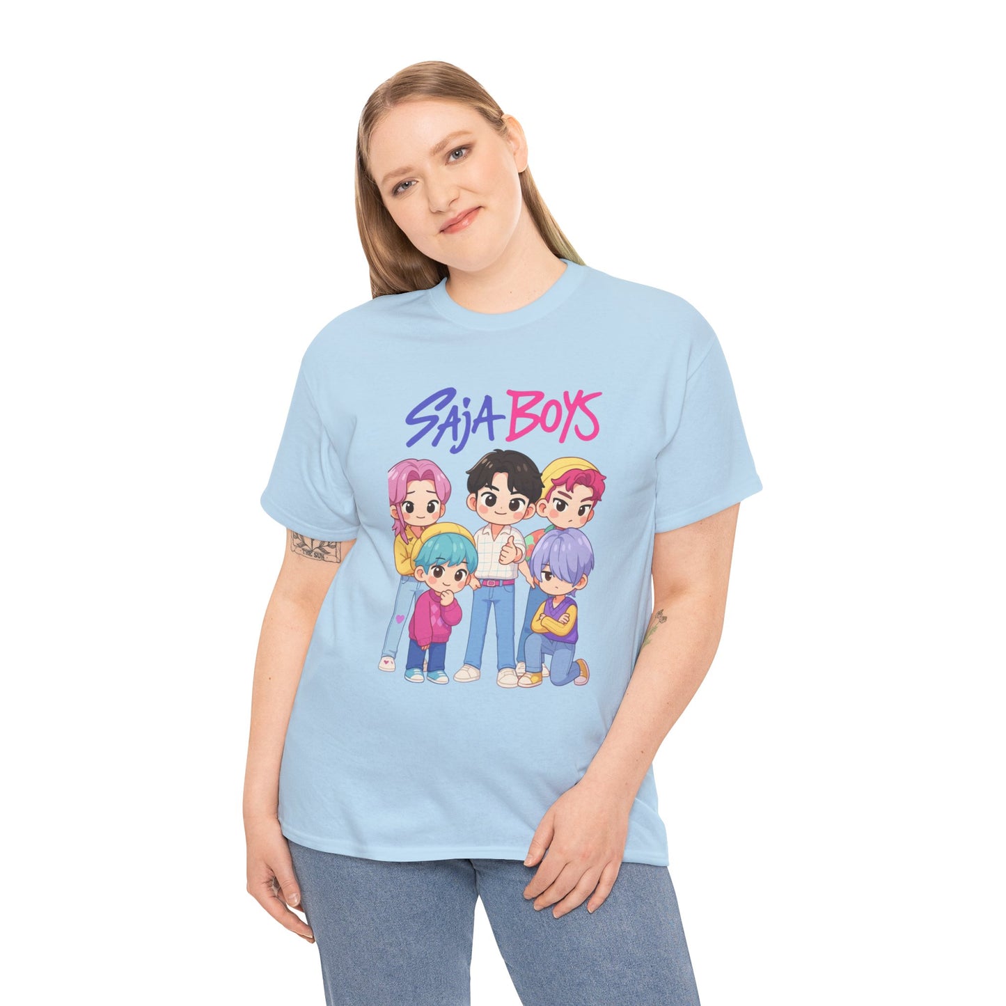 Women's Shirts of Kpop Demon Hunters- Saja Boys