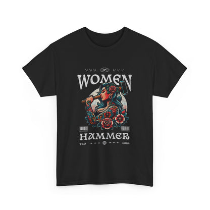 Empowered Women Graphic Tee, Heavy Cotton Tee, Feminist T-Shirt, Gift for Her, Casual Style Shirt, Art Apparel