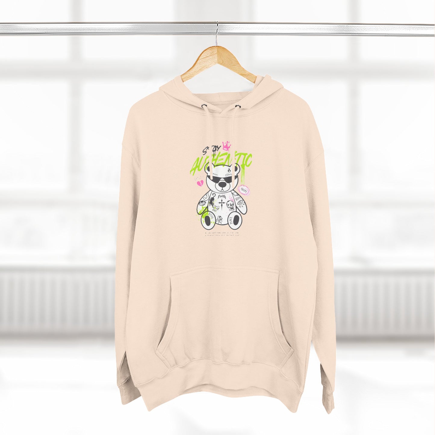 Fun Graphic Hoodie for Creative Souls, Cute Hooded Sweatshirt, Unique Fleece Hoodie, Gift for Friends & Family, Cozy Casual Wear