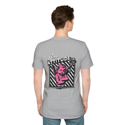 Unisex Graphic T-Shirt with Attitude Design - Trendy Casual Wear, Gift for Him/Her, Birthday, Everyday Style, Retro Vintage Tee