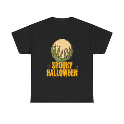Spooky Halloween Tee, Halloween Apparel, Fall Fashion, Trick or Treat woman Shirt, Casual Halloween Outfit