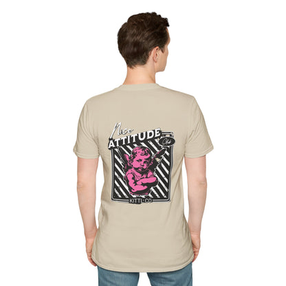 Unisex Graphic T-Shirt with Attitude Design - Trendy Casual Wear, Gift for Him/Her, Birthday, Everyday Style, Retro Vintage Tee