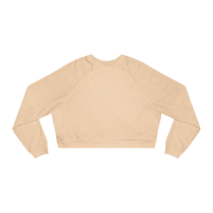Stylish Women's Cropped Fleece Pullover, Cozy Sweatshirts, Trendy Outfits, Vintage Graphic Tops, Everyday Fashion