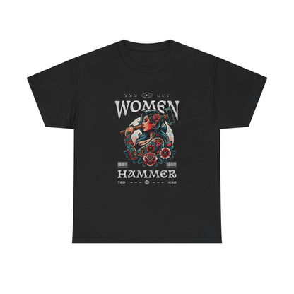 Empowered Women Graphic Tee, Heavy Cotton Tee, Feminist T-Shirt, Gift for Her, Casual Style Shirt, Art Apparel