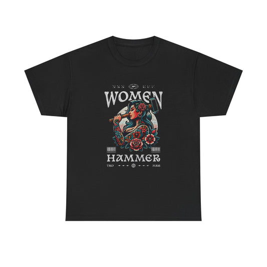Empowered Women Graphic Tee, Heavy Cotton Tee, Feminist T-Shirt, Gift for Her, Casual Style Shirt, Art Apparel
