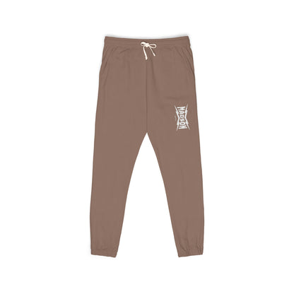 Cozy Unisex Garment-Dyed Fleece Sweatpants, Relaxed Loungewear, Comfy Athleisure, Perfect for Home, Yoga, Outdoor Activities
