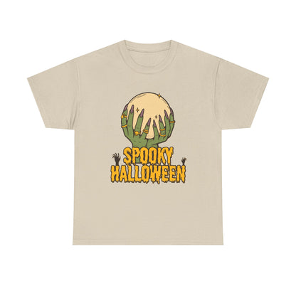 Spooky Halloween Tee, Halloween Apparel, Fall Fashion, Trick or Treat woman Shirt, Casual Halloween Outfit