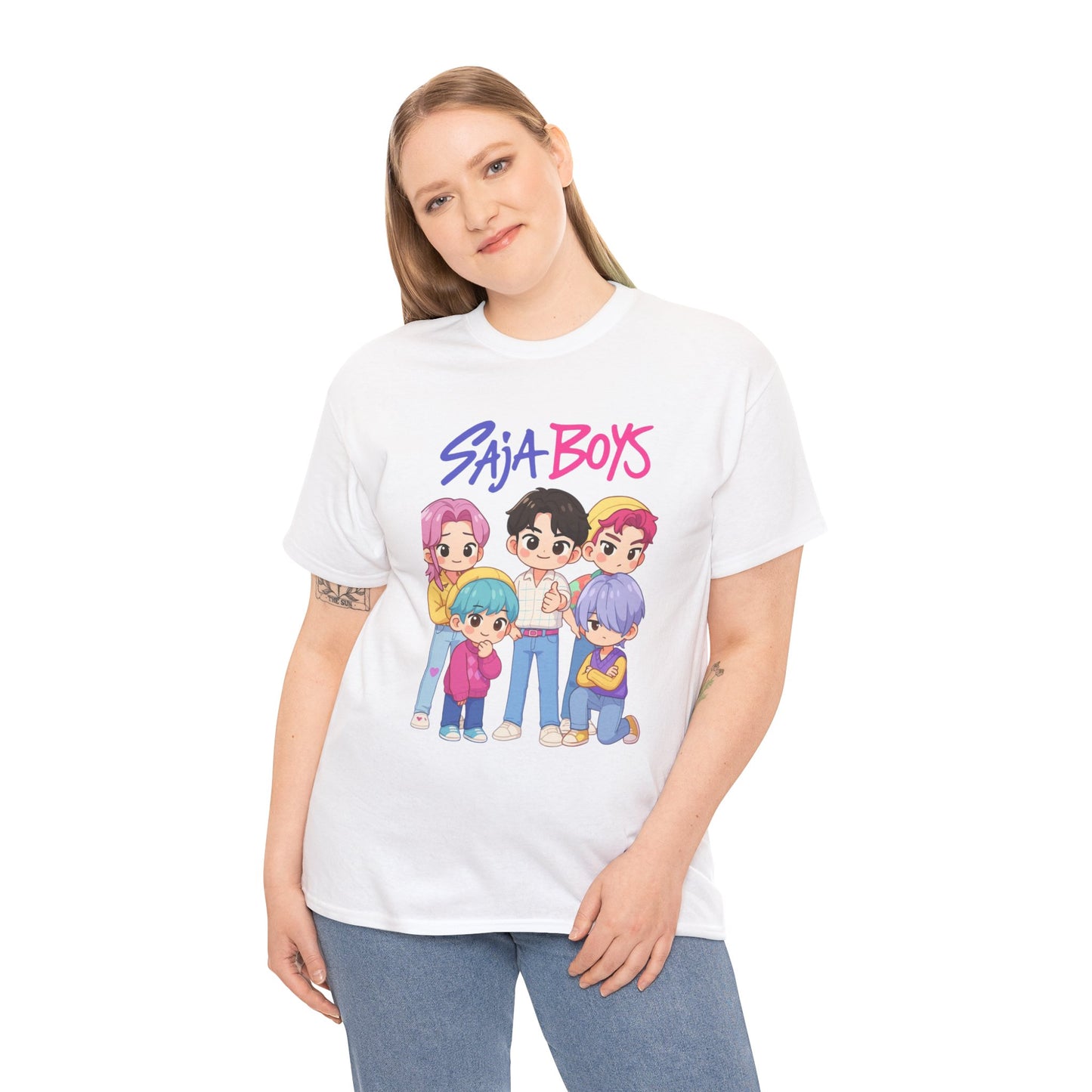 Women's Shirts of Kpop Demon Hunters- Saja Boys