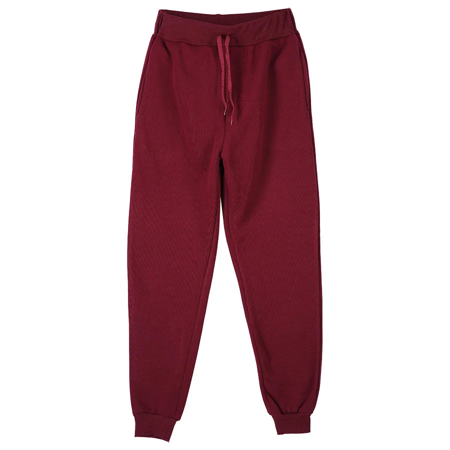Relax in style with our collection of  joggers in 13 classic colors.