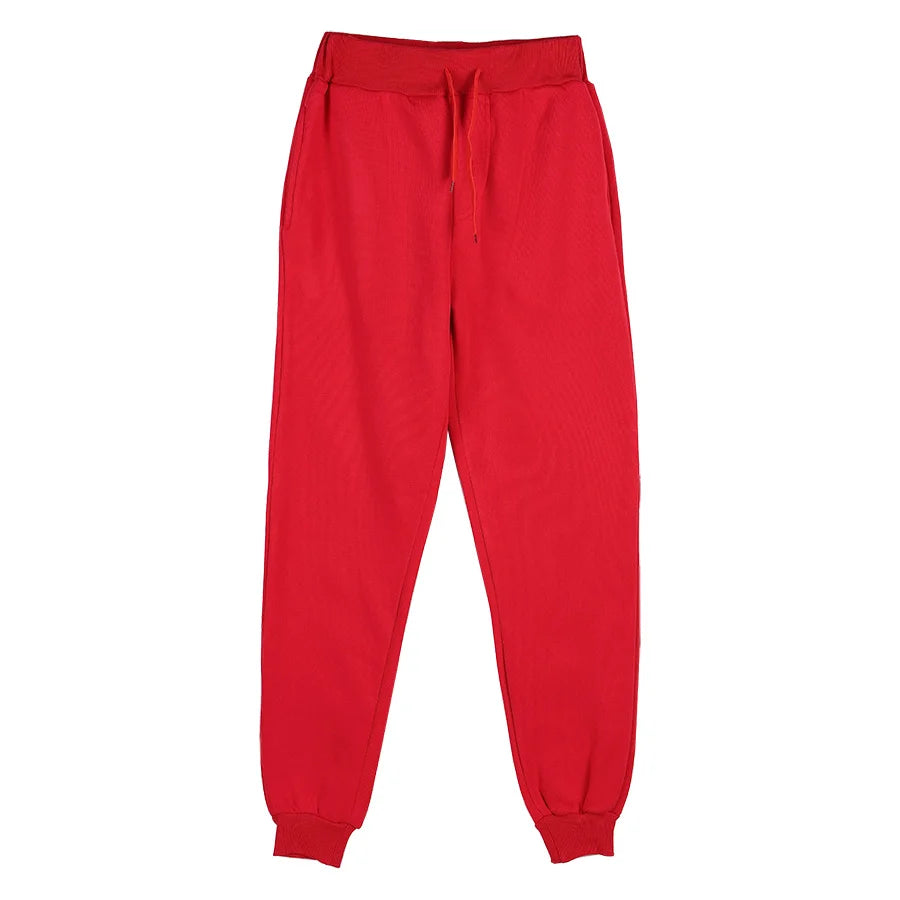 Relax in style with our collection of  joggers in 13 classic colors.