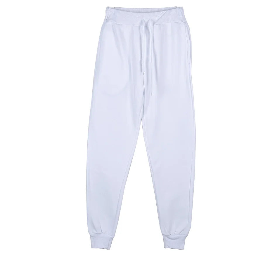 Relax in style with our collection of  joggers in 13 classic colors.
