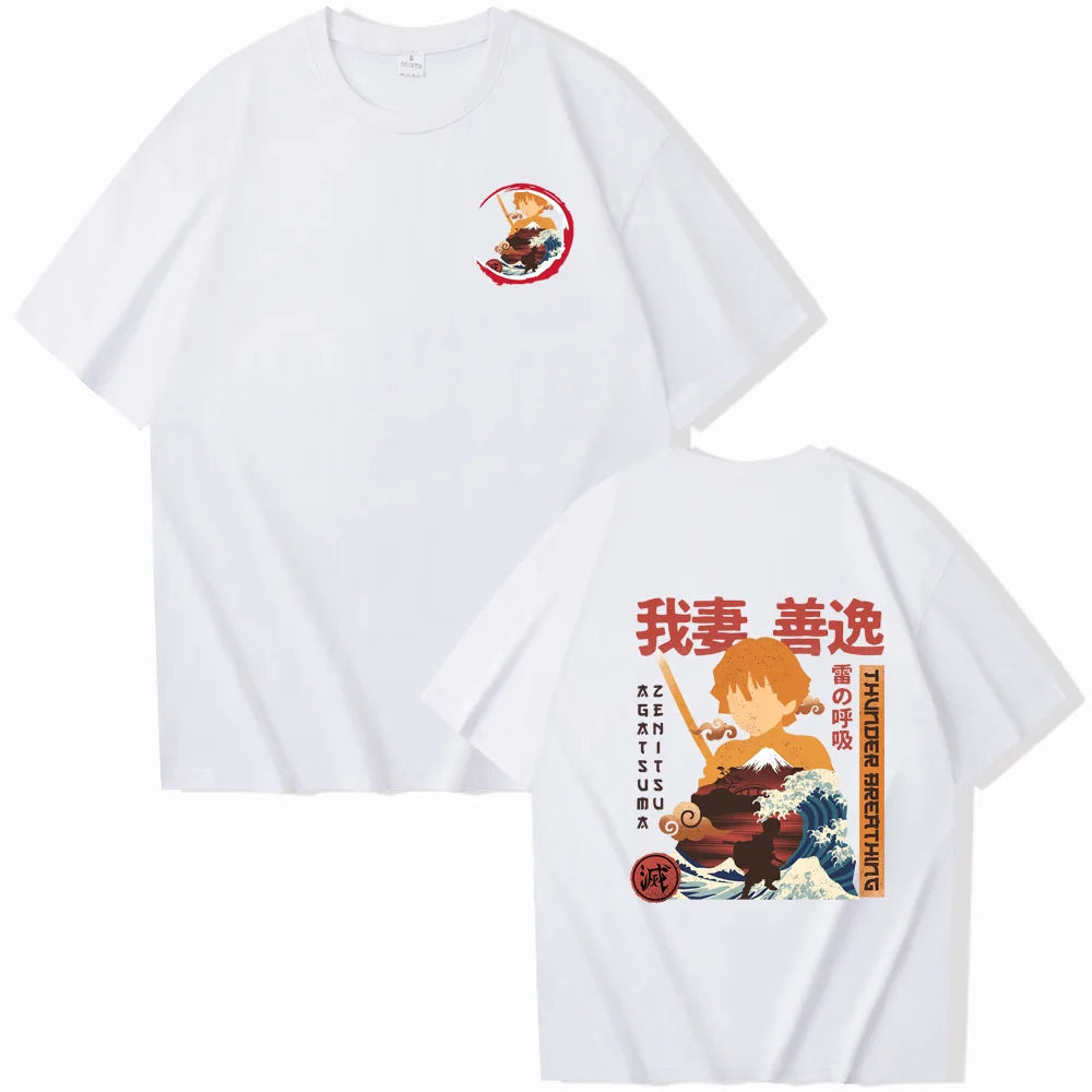 Demon Slayer Animation Derivatives Kamado Tanjirou  Unisex T-shirt Printing 2025