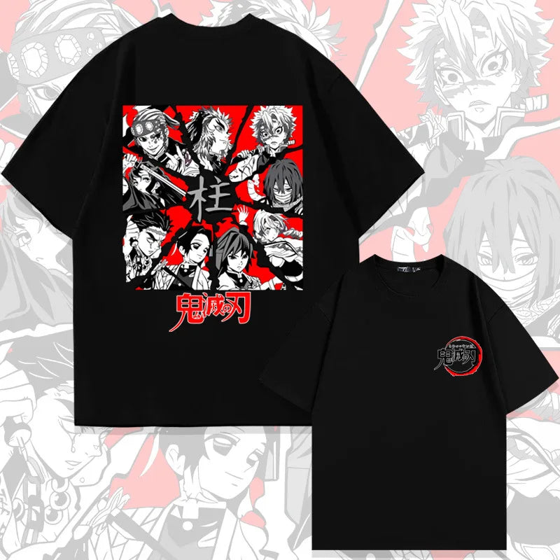 Demon Slayer Animation Derivatives Kamado Tanjirou  Unisex T-shirt Printing 2025