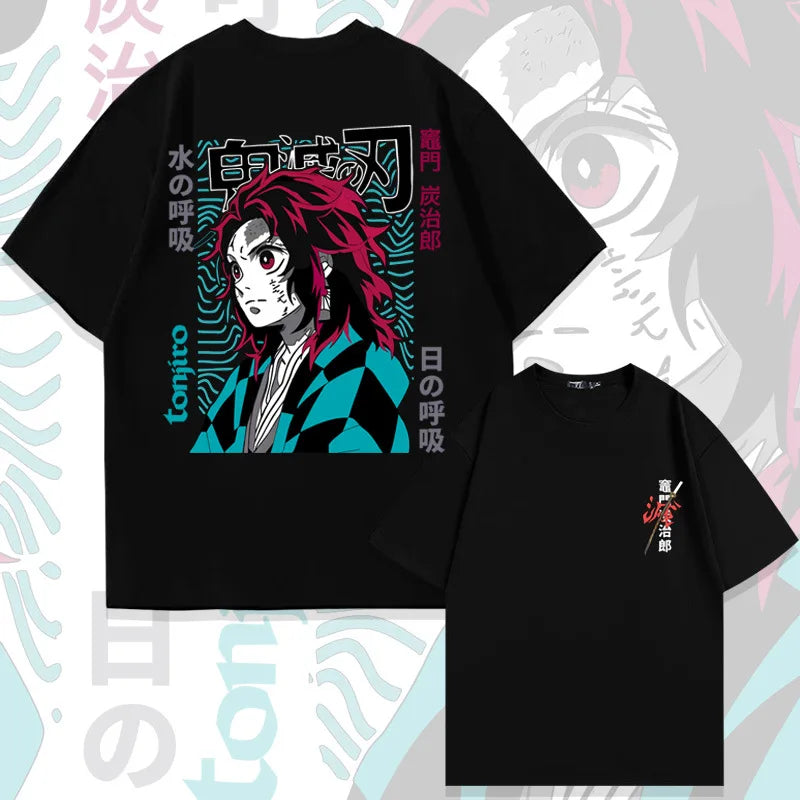 Demon Slayer Animation Derivatives Kamado Tanjirou  Unisex T-shirt Printing 2025