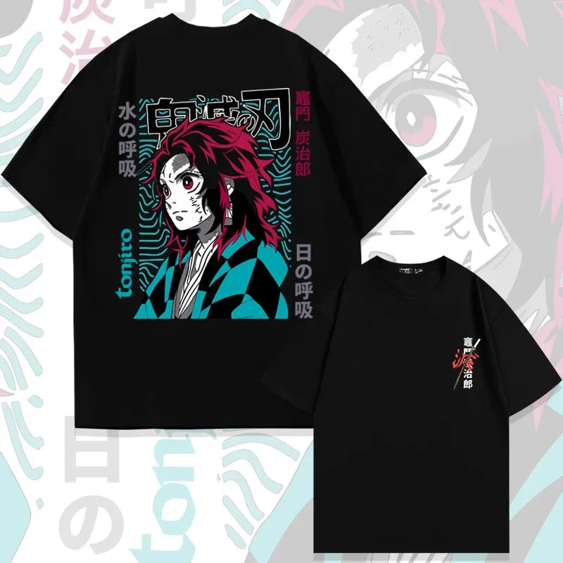 Demon Slayer Animation Derivatives Kamado Tanjirou  Unisex T-shirt Printing 2025