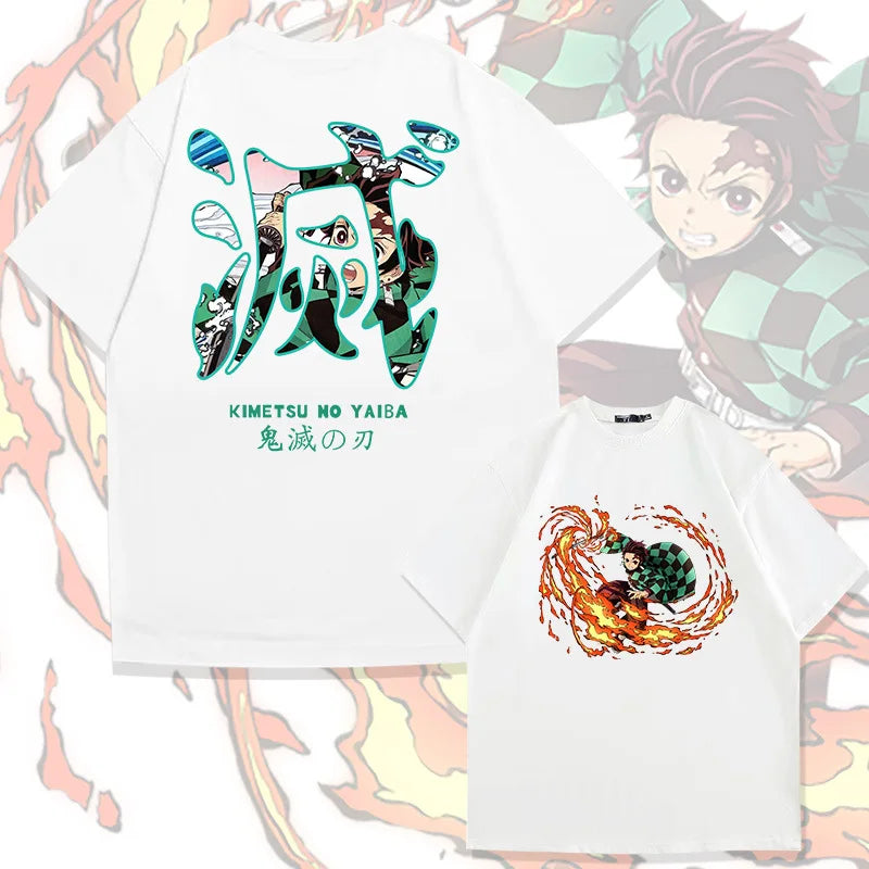 Demon Slayer Animation Derivatives Kamado Tanjirou  Unisex T-shirt Printing 2025