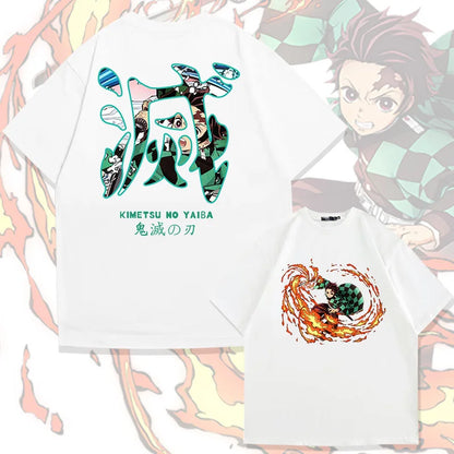 Demon Slayer Animation Derivatives Kamado Tanjirou  Unisex T-shirt Printing 2025