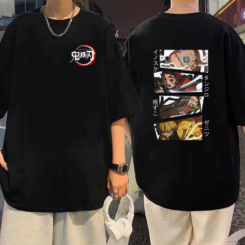 Demon Slayer Animation Derivatives Kamado Tanjirou  Unisex T-shirt Printing 2025
