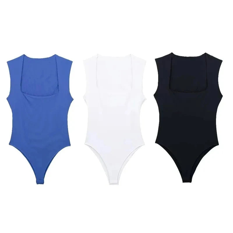 Women's Fashionable Sleeveless Bodysuit
