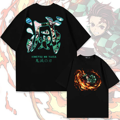 Demon Slayer Animation Derivatives Kamado Tanjirou  Unisex T-shirt Printing 2025