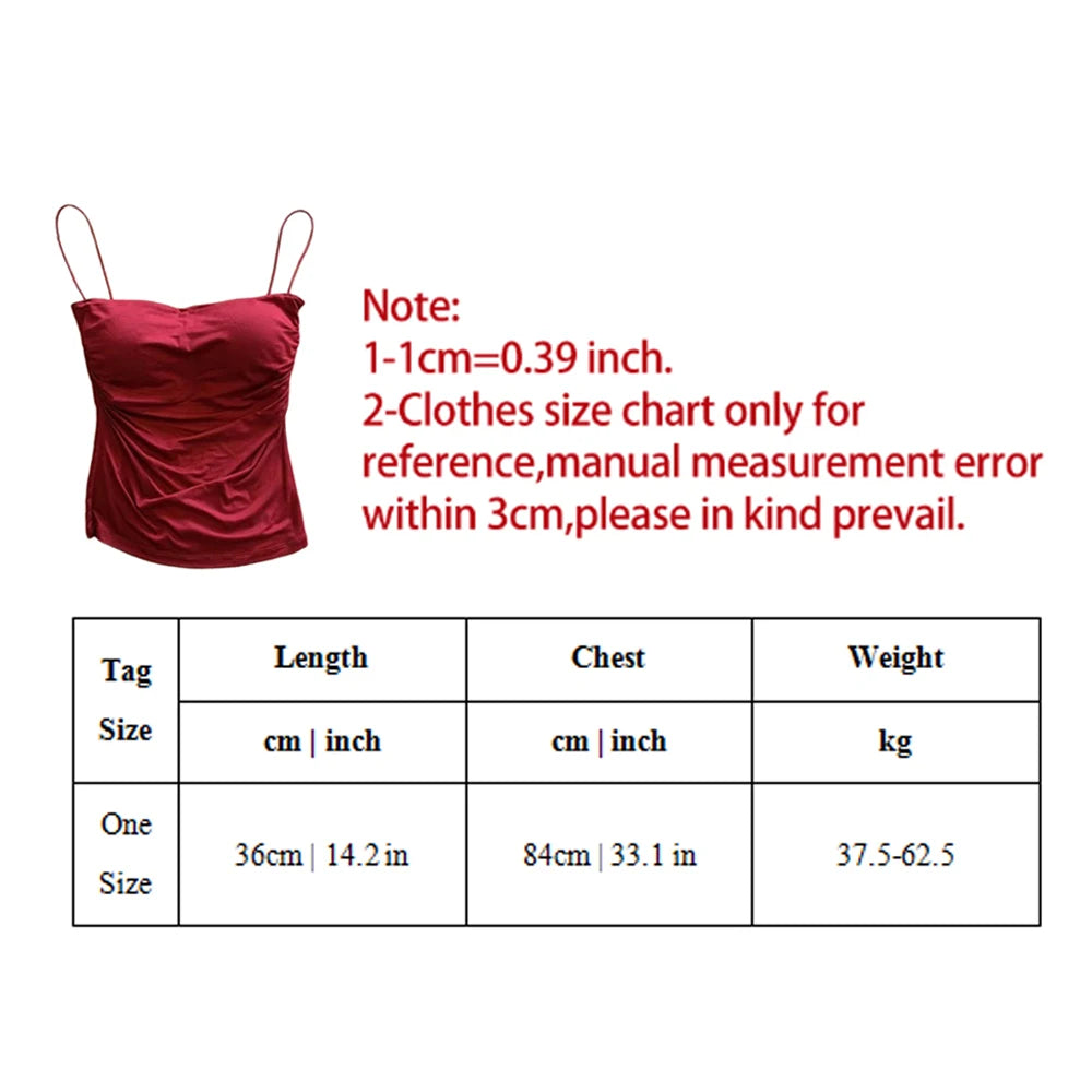 Summer Tank Tops Women With Built In Bra Spaghetti Strap Tanks